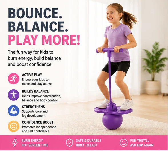 🔵🔥 Bounce Blast - Kids Balance & Jump Ball 🔥🔵