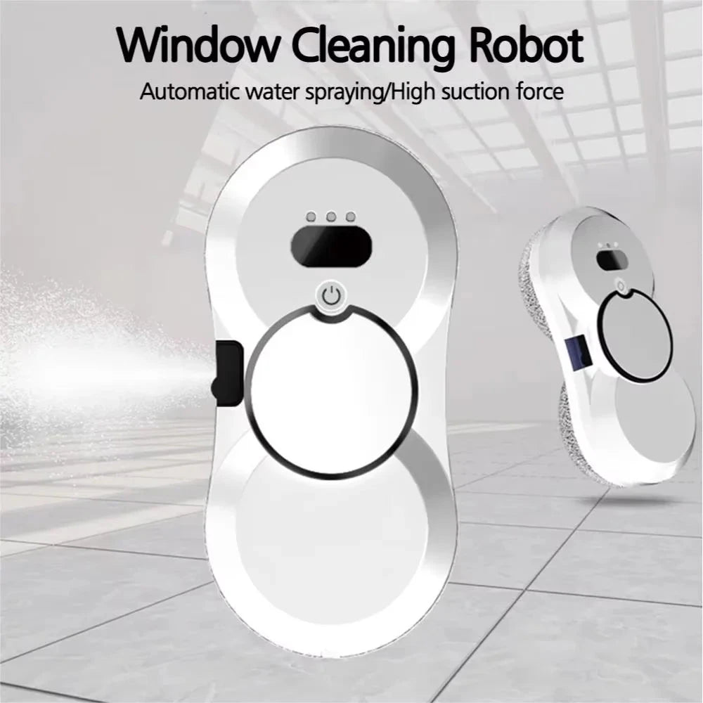 Smart Home Intelligent Window Cleaning Robot Vacuum with Auto Water Spray for Glass Windows And Floor Washing