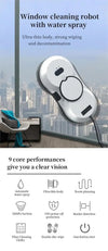 Smart Home Intelligent Window Cleaning Robot Vacuum with Auto Water Spray for Glass Windows And Floor Washing