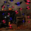 3D Haunted Bat LED Wall Decal