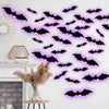 3D Haunted Bat LED Wall Decal