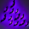 3D Haunted Bat LED Wall Decal