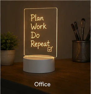 Glow &amp; Tell™ – LED Writing Message Board