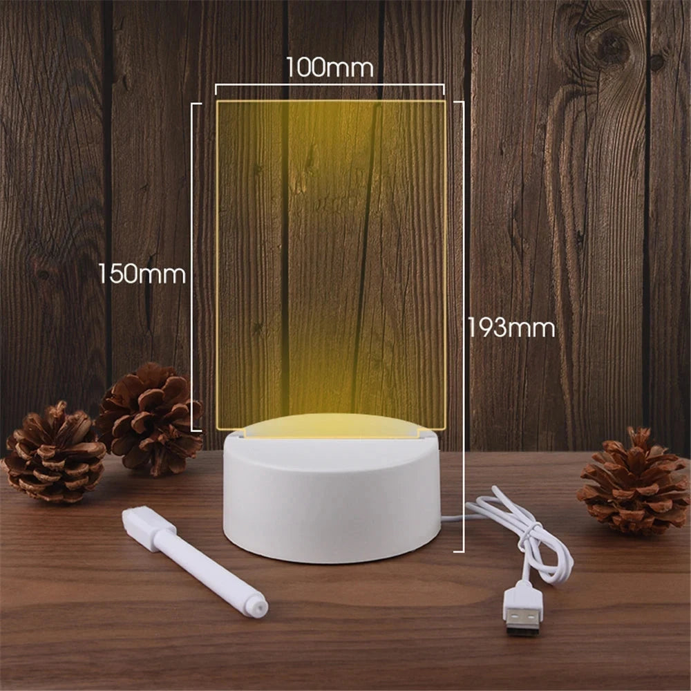 Glow &amp; Tell™ – LED Writing Message Board