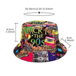Retro 80's &amp; 90's Bucket Hat