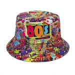 Retro 80's &amp; 90's Bucket Hat