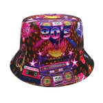 Retro 80's &amp; 90's Bucket Hat