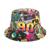 Retro 80's &amp; 90's Bucket Hat