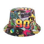 Retro 80's &amp; 90's Bucket Hat