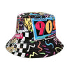 Retro 80's &amp; 90's Bucket Hat