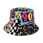 Retro 80's &amp; 90's Bucket Hat