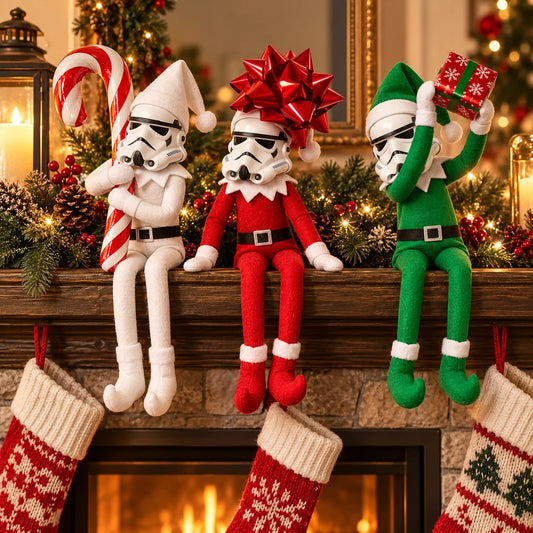 Jolly Troopers – Christmas Elf Shelf Sitters